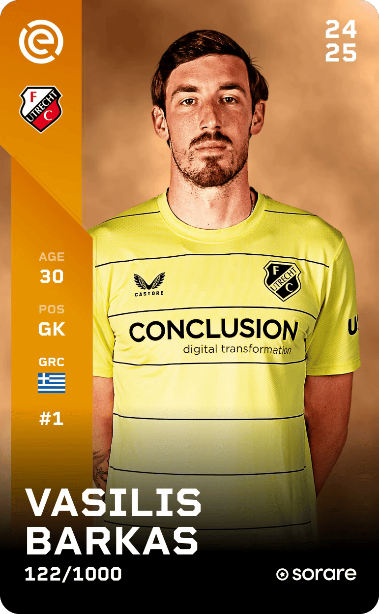 Vasilis Barkas 2024-25 • Limited 122/1000
