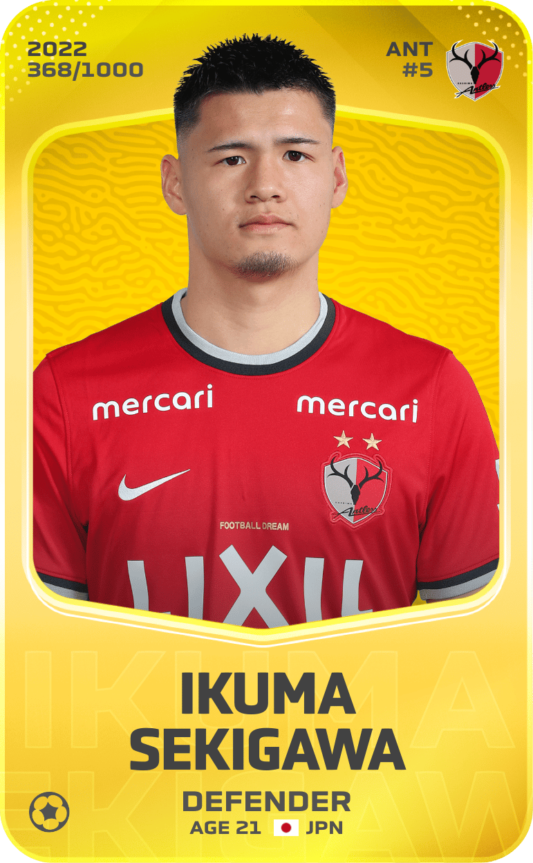 Ikuma Sekigawa 2022-23 • Limited 368/1000