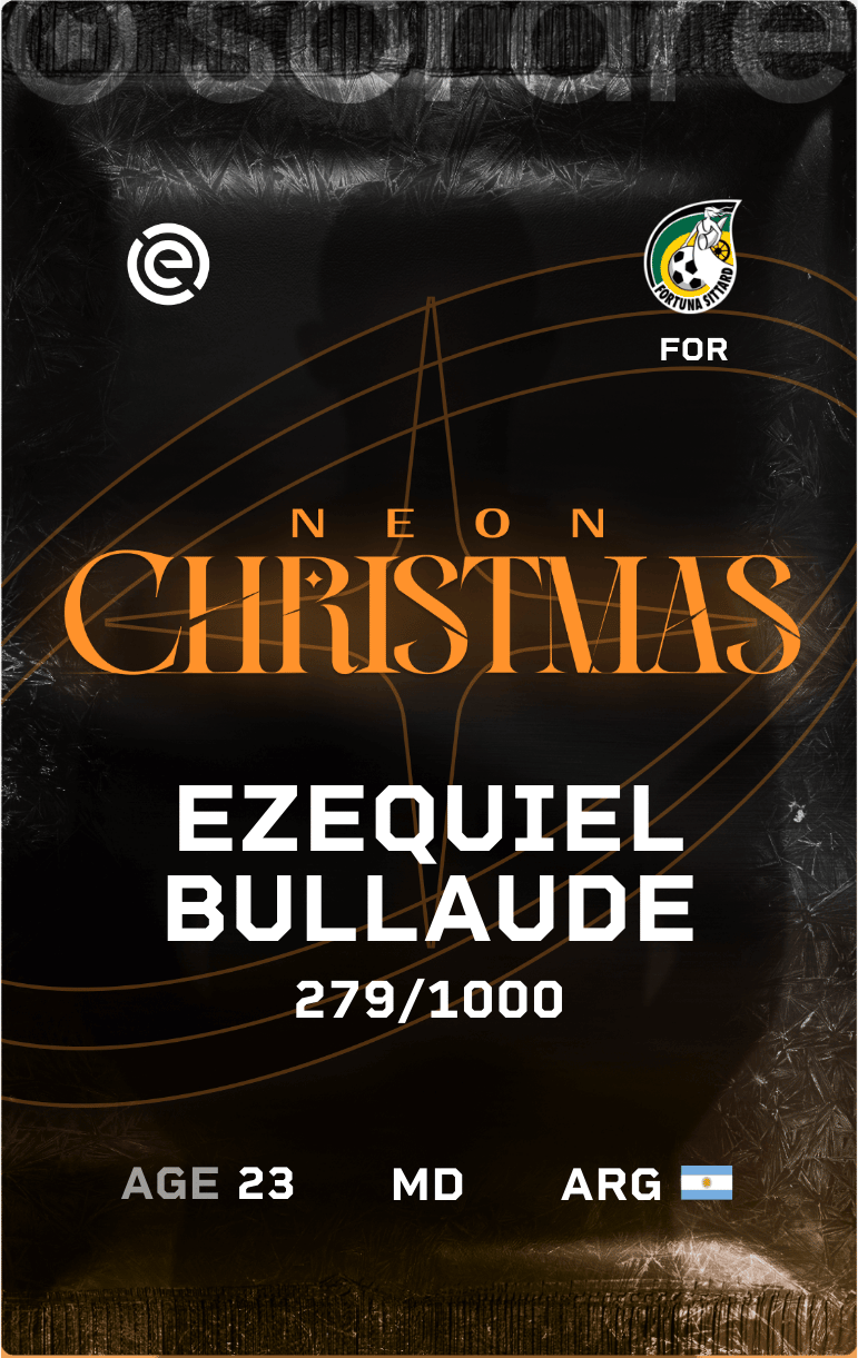 Ezequiel Bullaude 2024-25 • Limited 279/1000