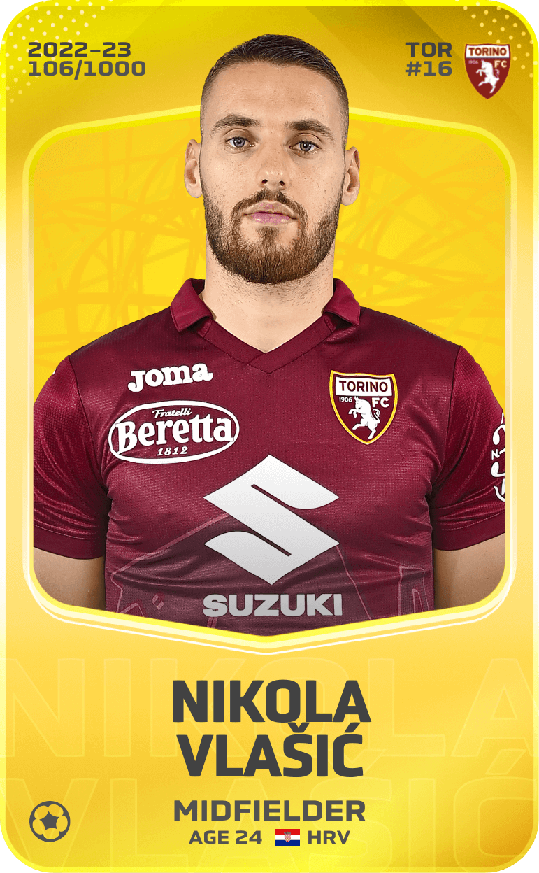 Nikola Vlašić 2022-23 • Limited 106/1000