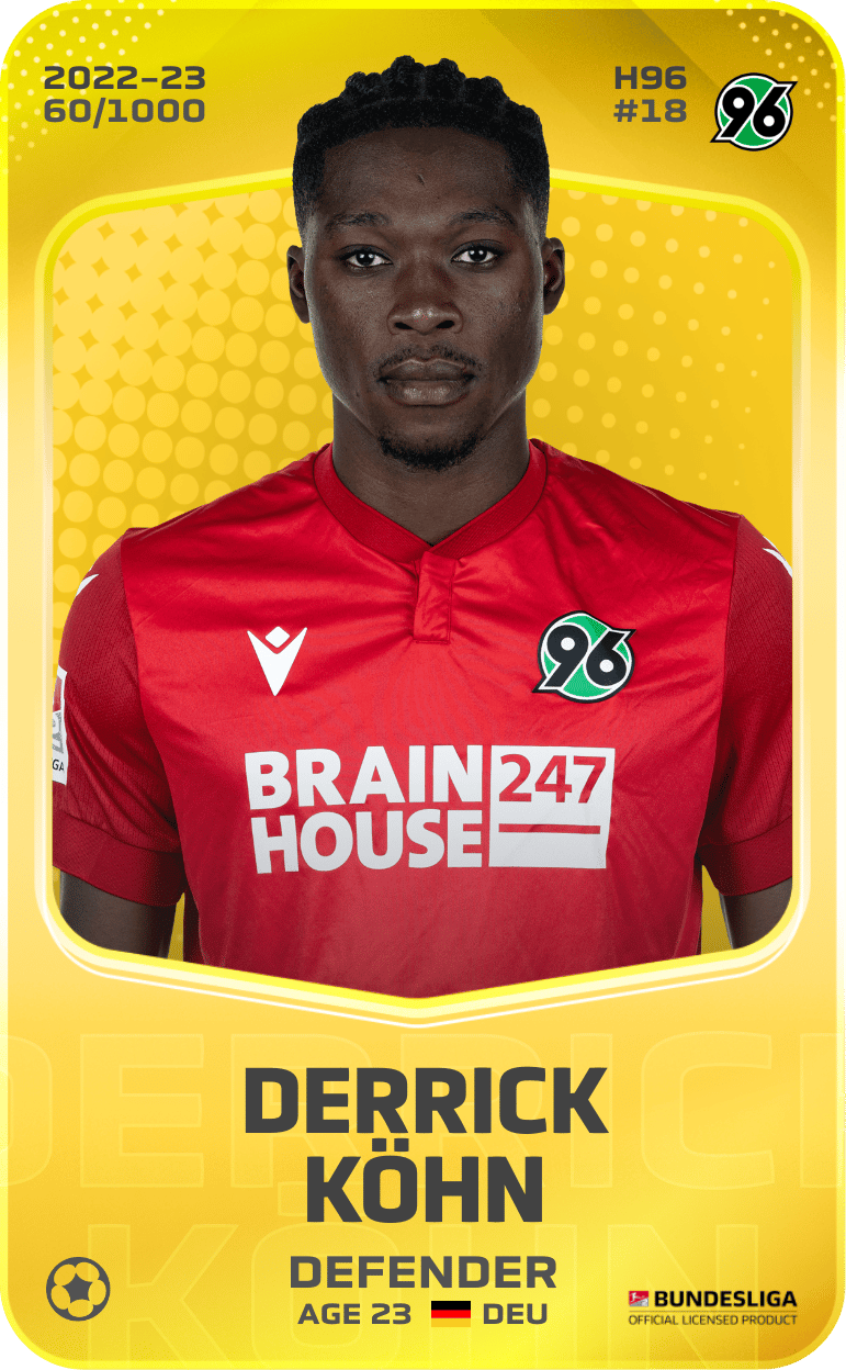 Derrick Köhn 2022-23 • Limited 60/1000