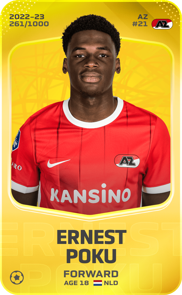 Ernest Poku 2022-23 • Limited 261/1000