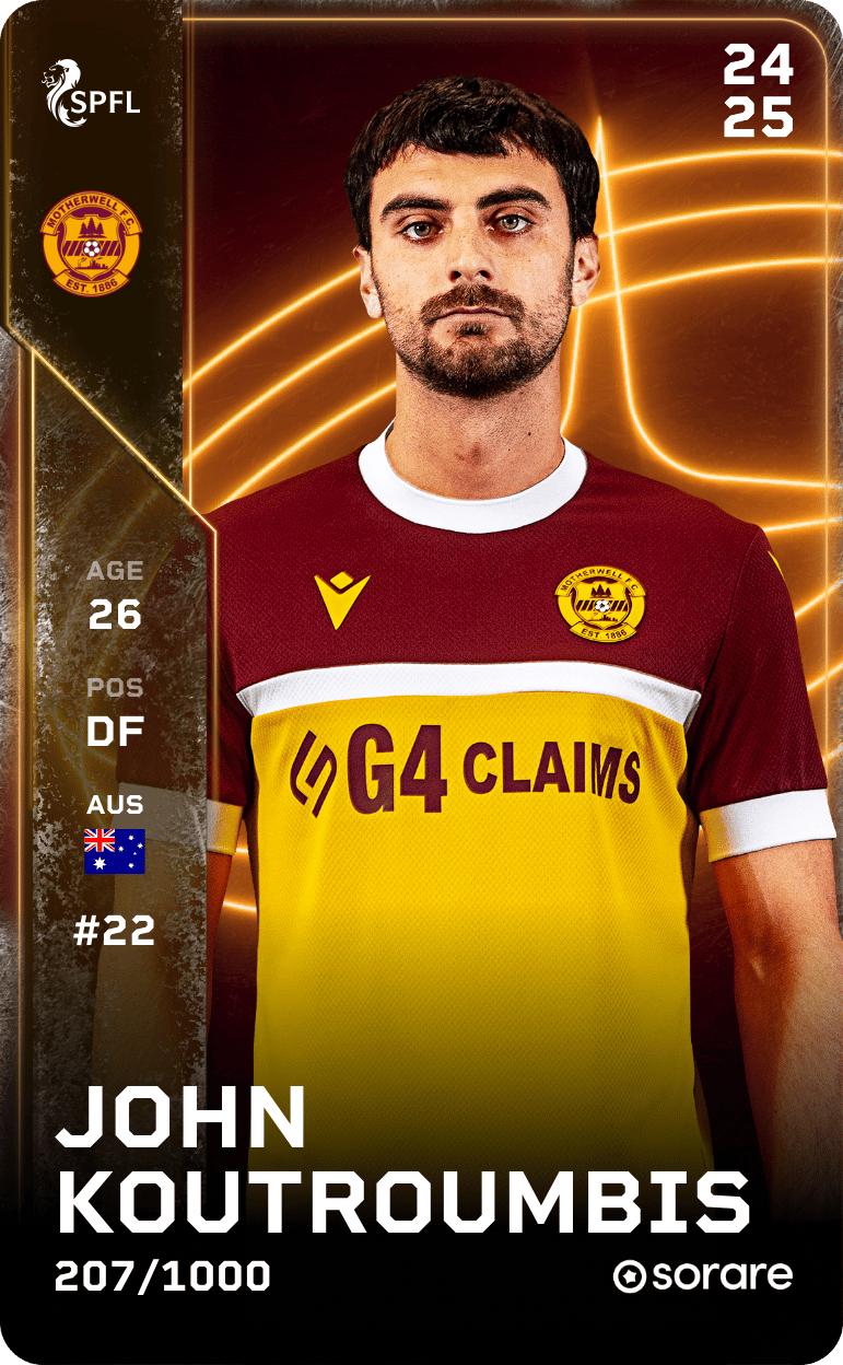 John Koutroumbis 2024-25 • Limited 207/1000