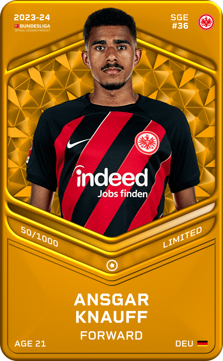 Ansgar Knauff 2023-24 • Limited 50/1000