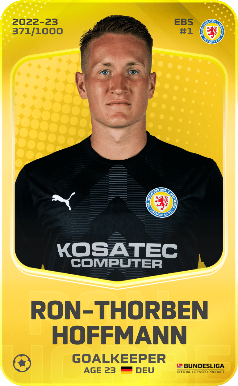 Ron-Thorben Hoffmann 2022-23 • Limited 371/1000