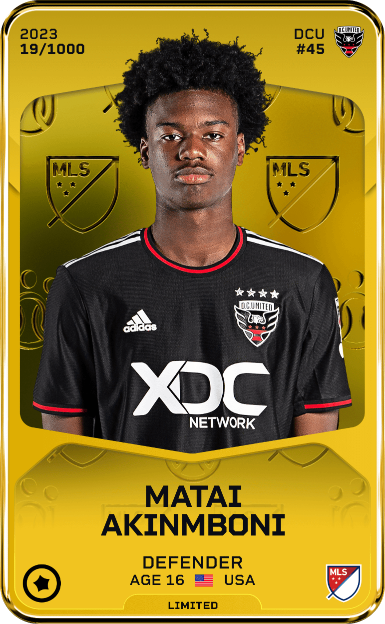 Matai Akinmboni 2023-24 • Limited 19/1000
