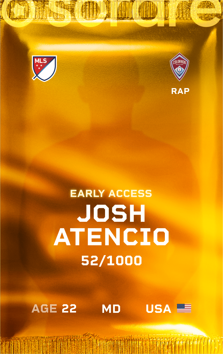 Josh Atencio 2025-26 • Limited 52/1000