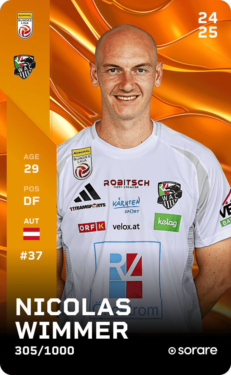 Nicolas Wimmer 2024-25 • Limited 305/1000