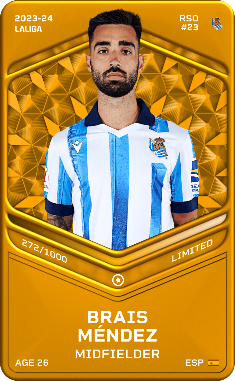 Brais Méndez 2023-24 • Limited 272/1000