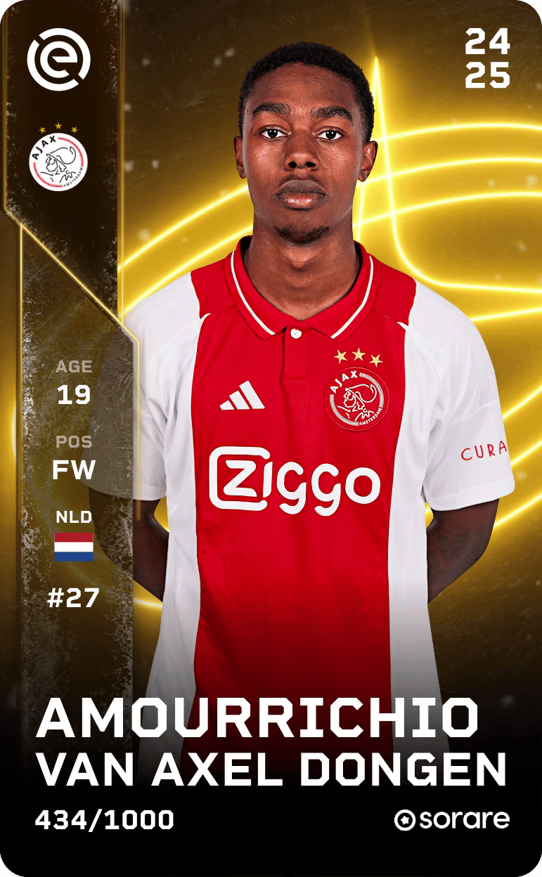 Amourrichio van Axel Dongen 2024-25 • Limited 434/1000