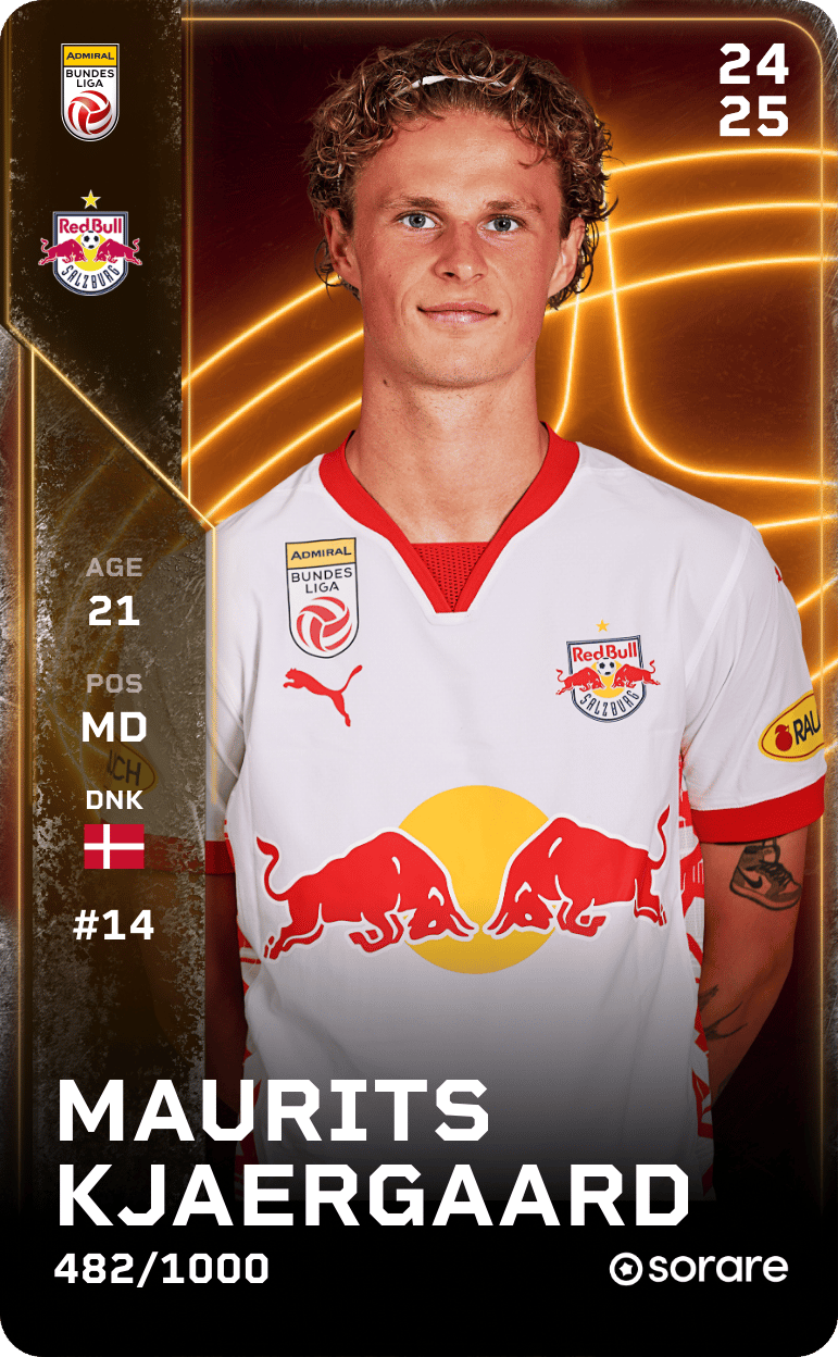 Maurits Kjærgaard 2024-25 • Limited 482/1000