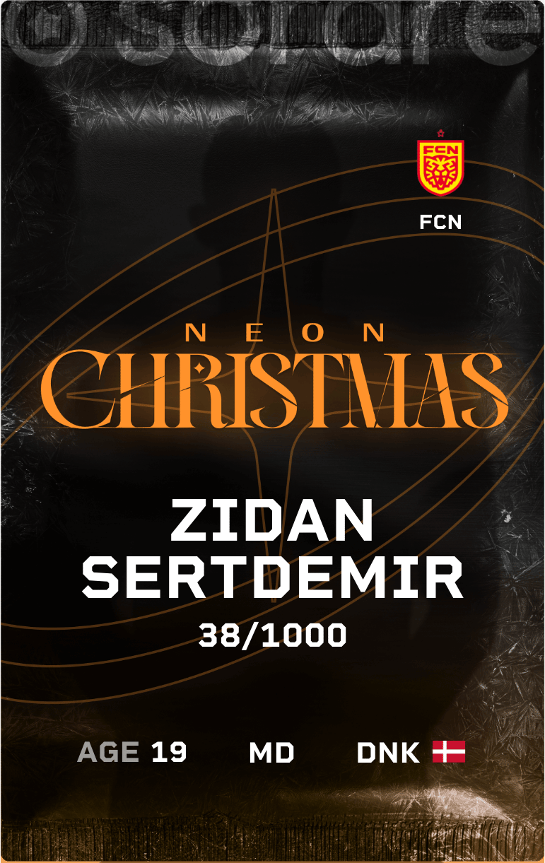 Zidan Sertdemir 2024-25 • Limited 38/1000