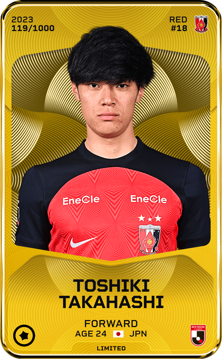 Toshiki Takahashi 2023-24 • Limited 119/1000