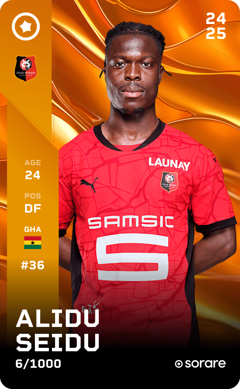 Alidu Seidu 2024-25 • Limited 6/1000