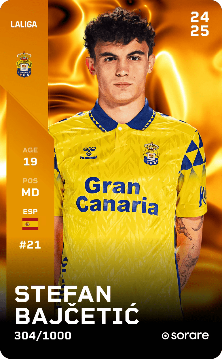 Stefan Bajčetić 2024-25 • Limited 304/1000