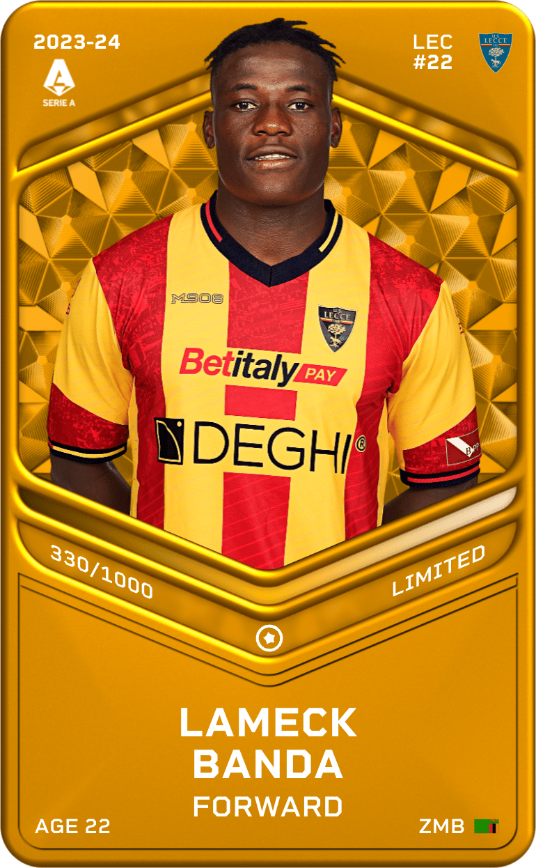 Lameck Banda 2023-24 • Limited 330/1000