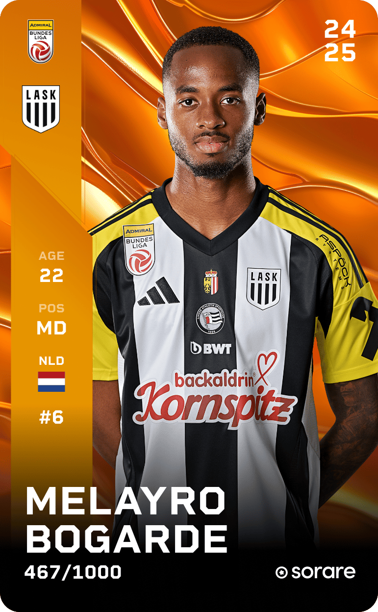 Melayro Bogarde 2024-25 • Limited 467/1000