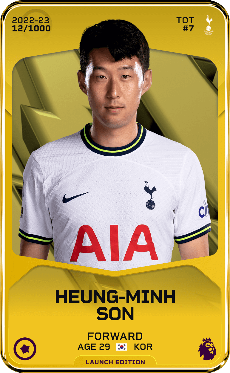 Heung-minh Son 2022-23 • Limited 12/1000