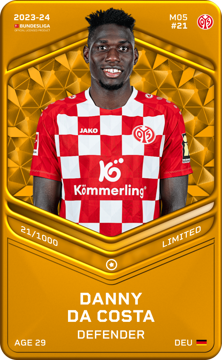 Danny da Costa 2023-24 • Limited 21/1000