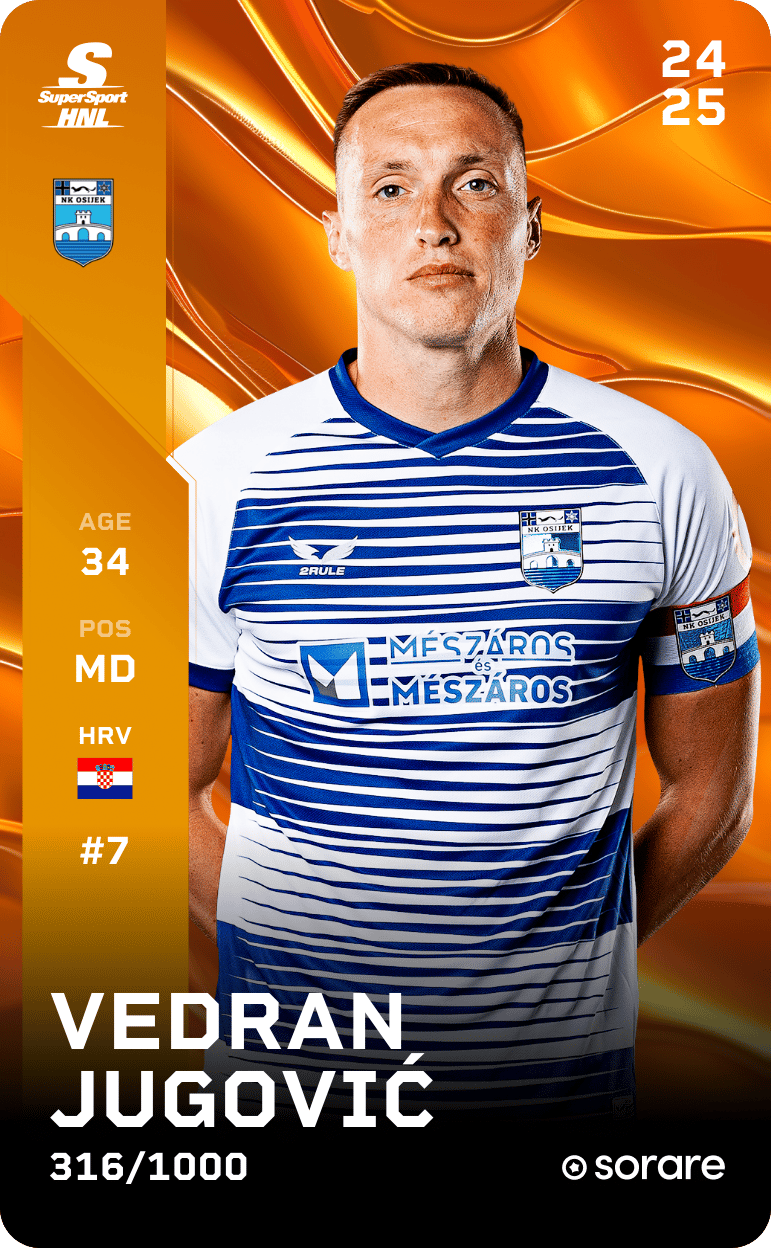 Vedran Jugović 2024-25 • Limited 316/1000
