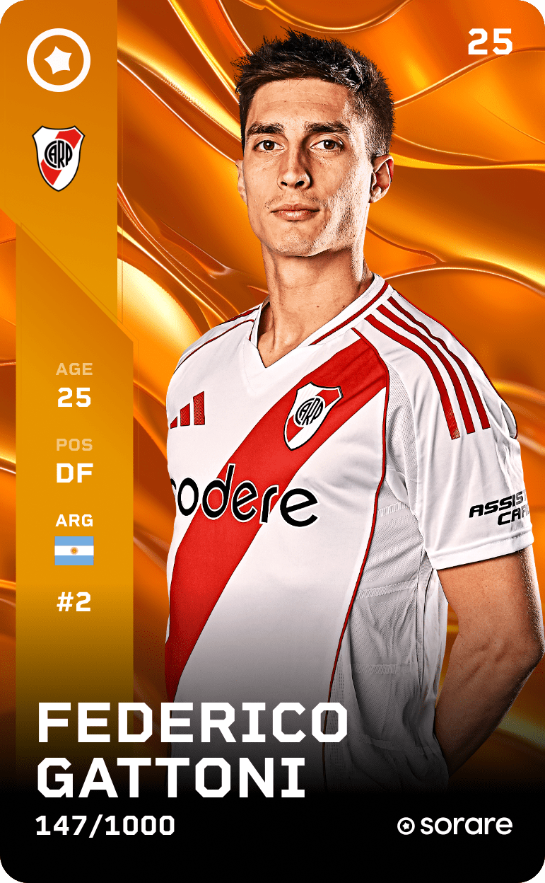 Federico Gattoni 2025-26 • Limited 147/1000