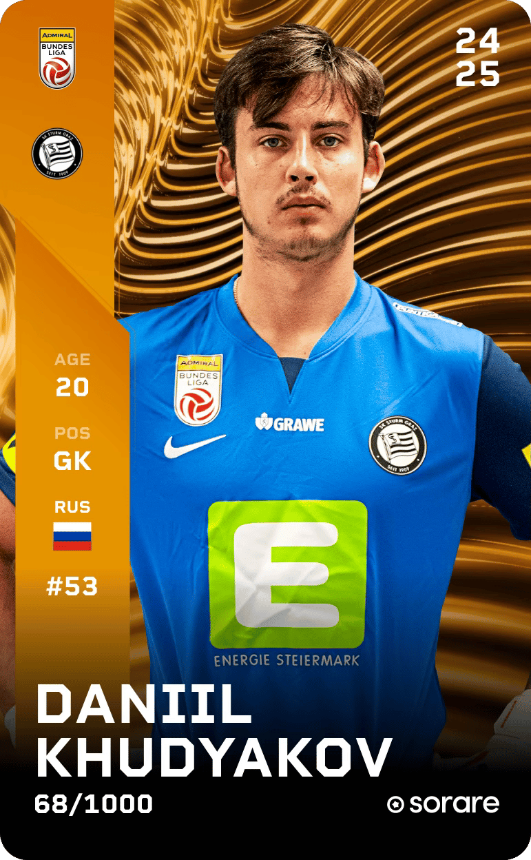 Daniil Khudyakov 2024-25 • Limited 68/1000
