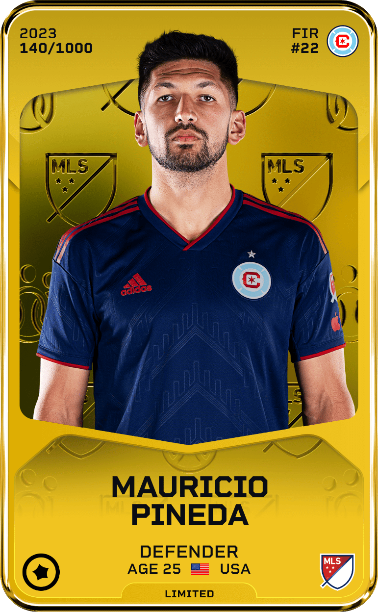 Mauricio Pineda 2023-24 • Limited 140/1000