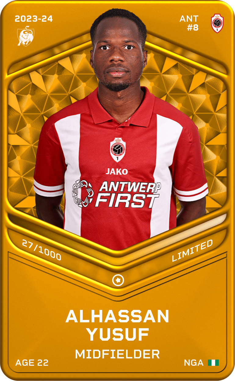 Alhassan Yusuf 2023-24 • Limited 27/1000