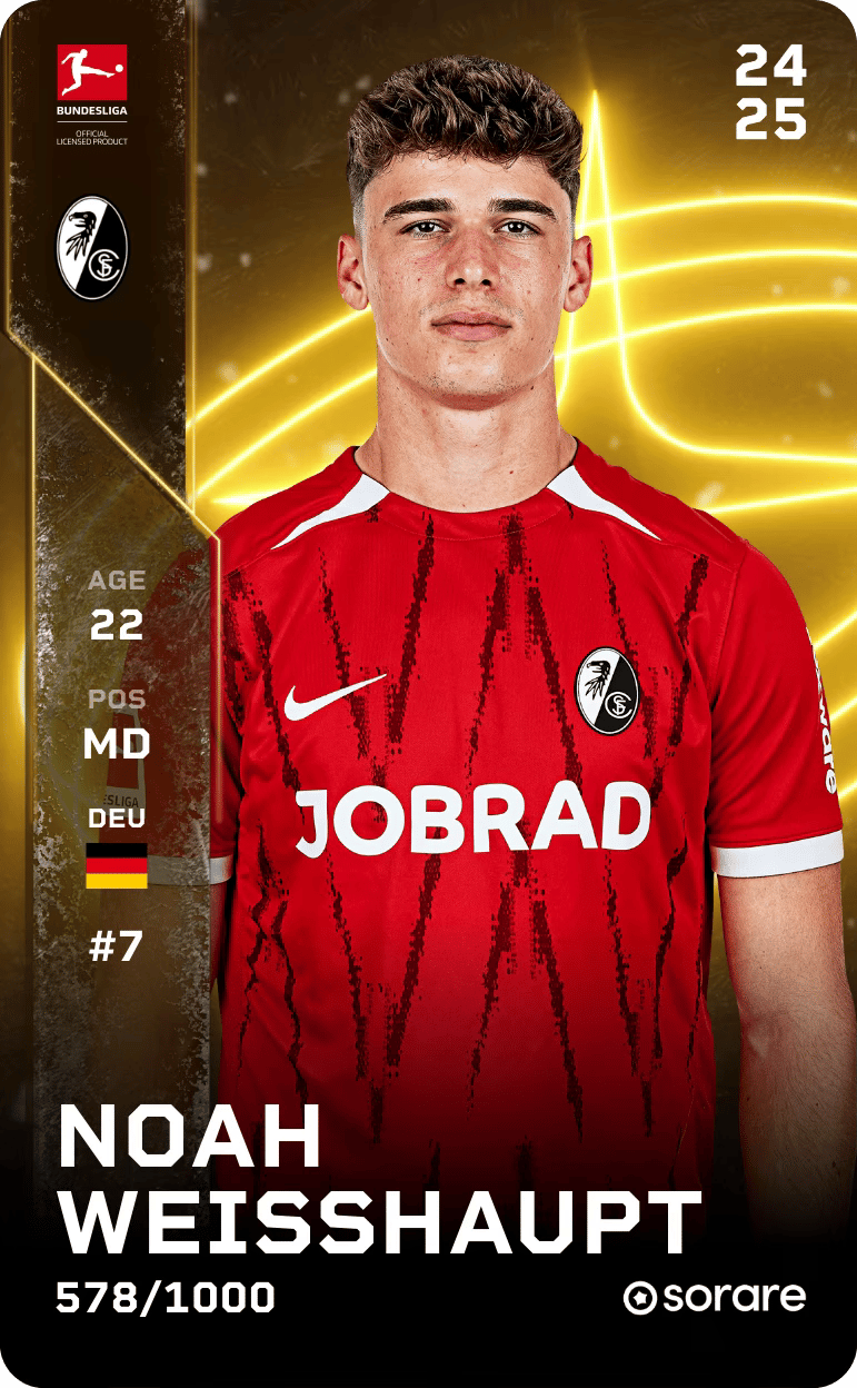 Noah Weißhaupt 2024-25 • Limited 578/1000