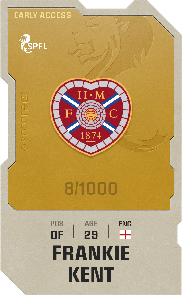Frankie Kent 2025-26 • Limited 8/1000