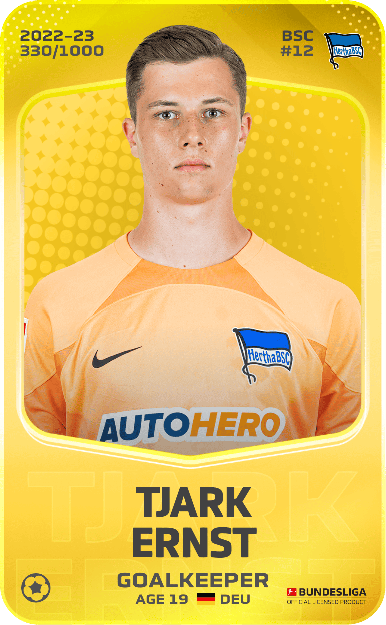 Tjark Ernst 2022-23 • Limited 330/1000