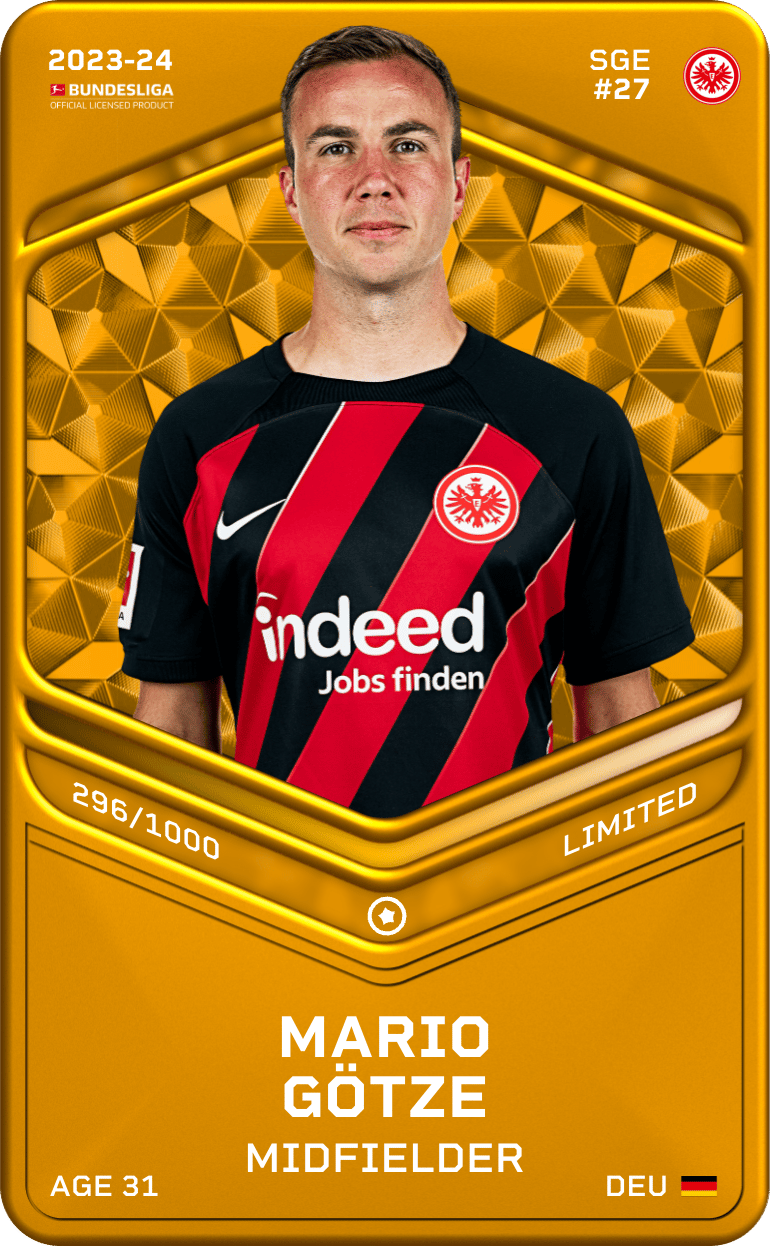 Mario Götze 2023-24 • Limited 296/1000
