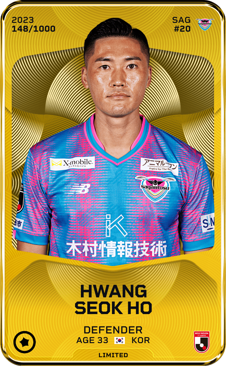 HWANG Seok Ho 2023-24 • Limited 148/1000