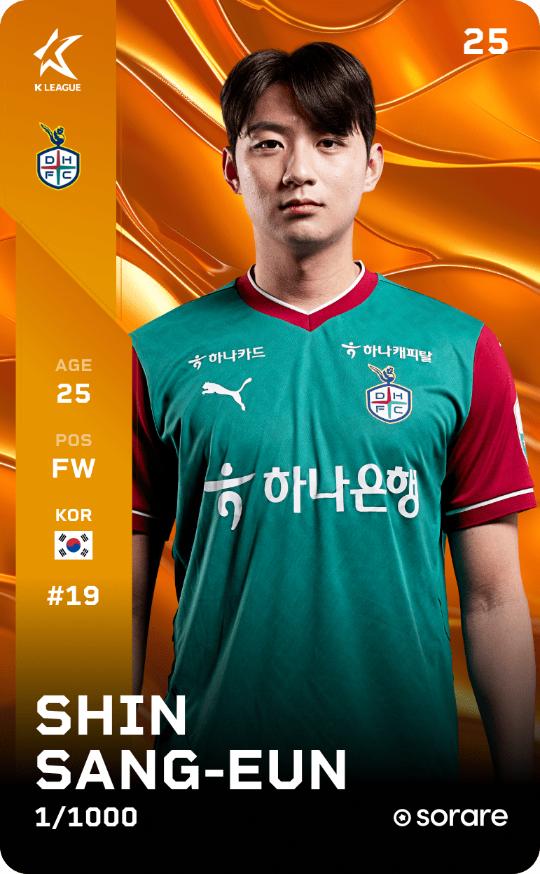 Shin Sang-Eun 2025-26 • Limited 1/1000