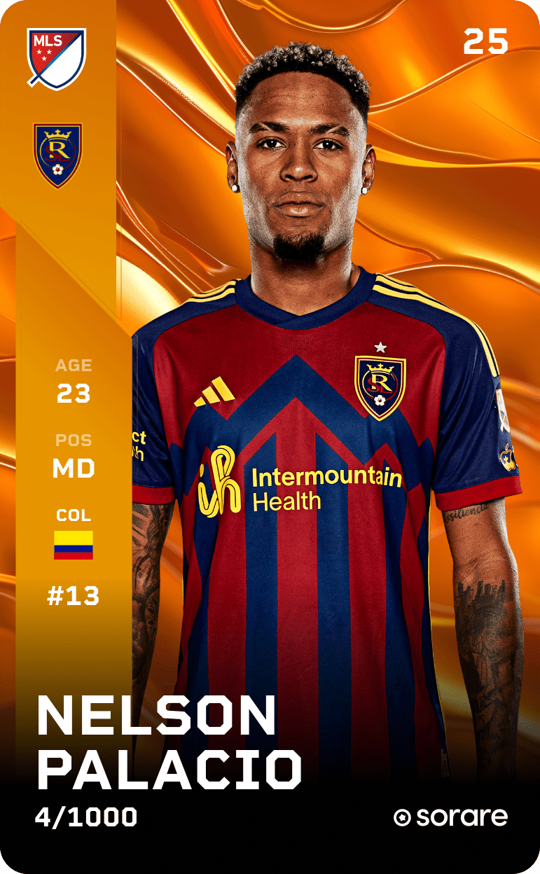Nelson Palacio 2025-26 • Limited 4/1000