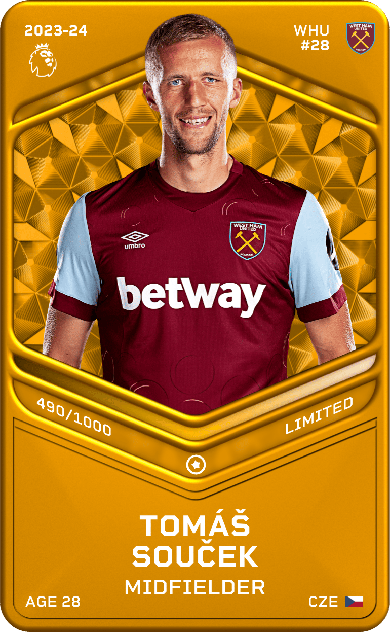 Tomáš Souček 2023-24 • Limited 490/1000