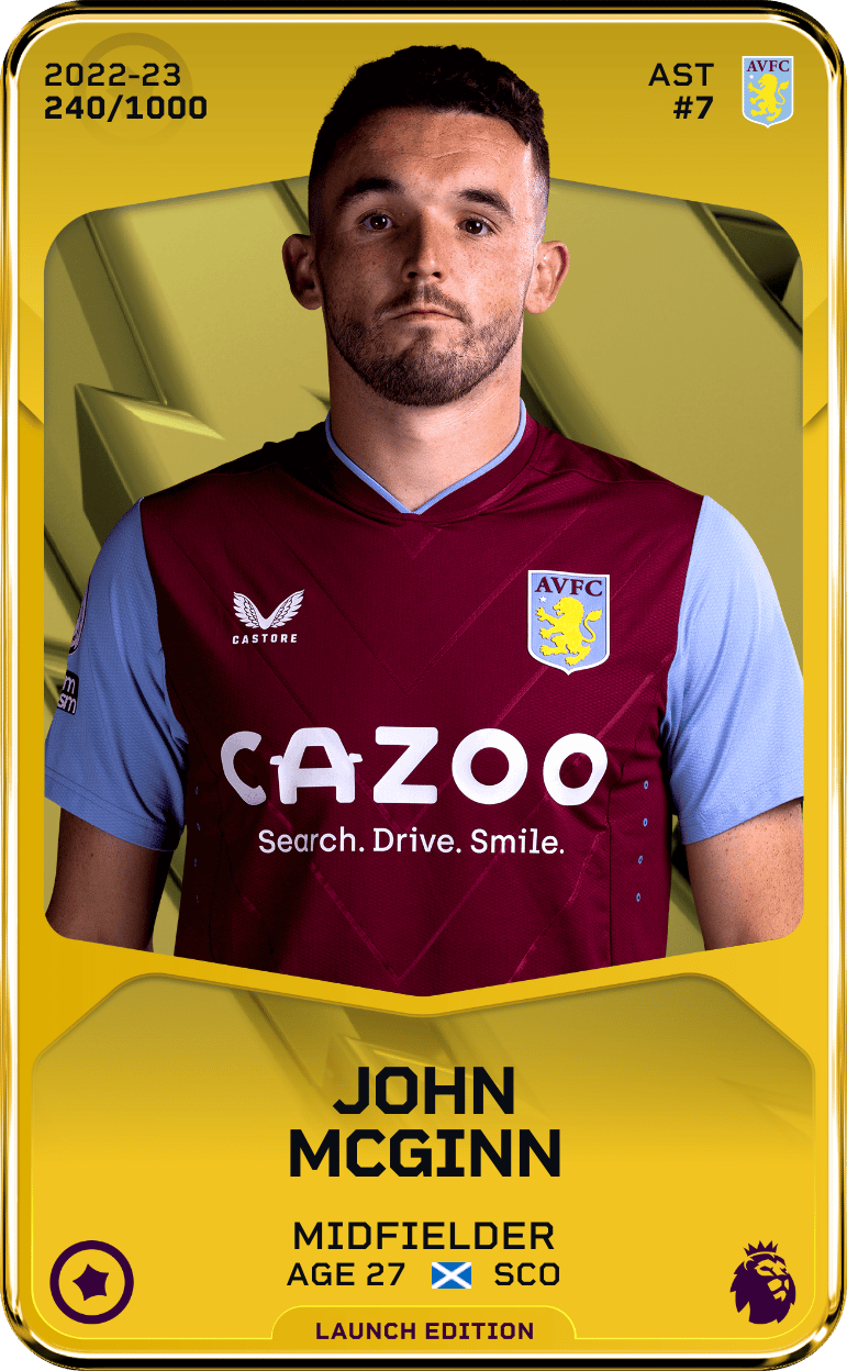 John  McGinn 2022-23 • Limited 240/1000
