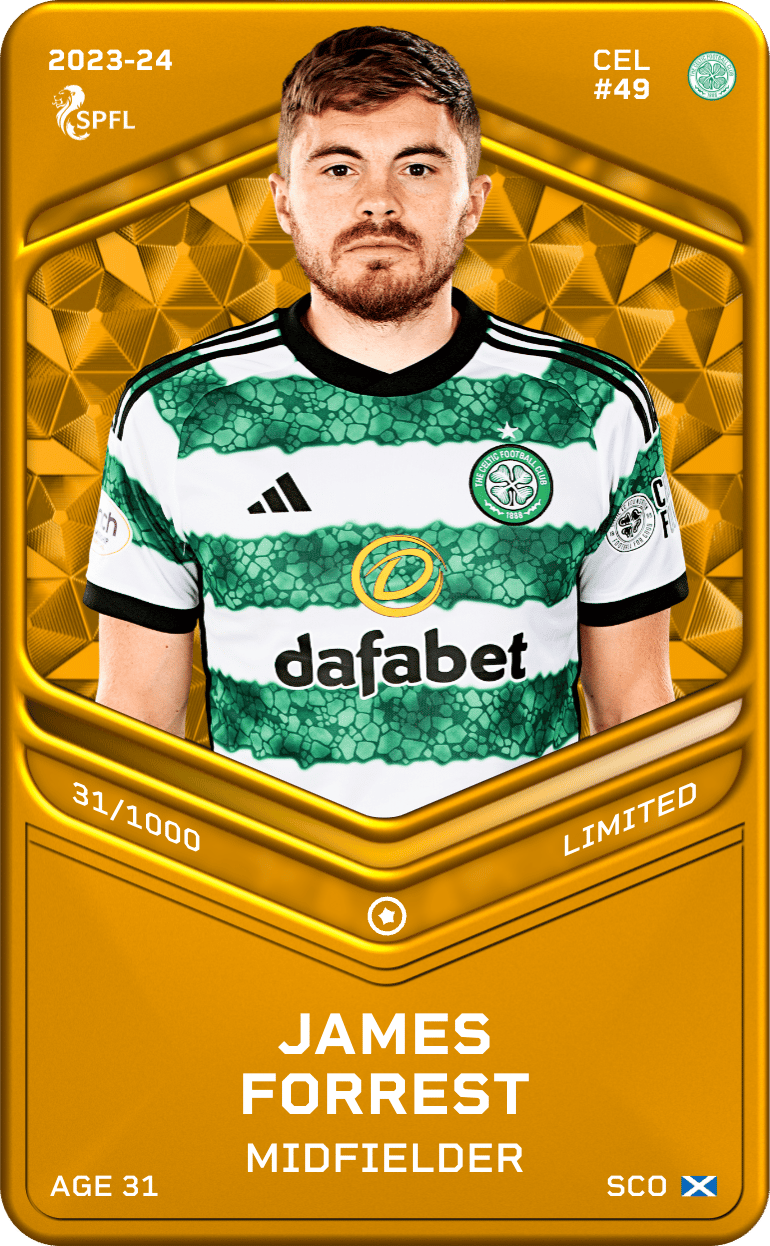 James Forrest 2023-24 • Limited 31/1000