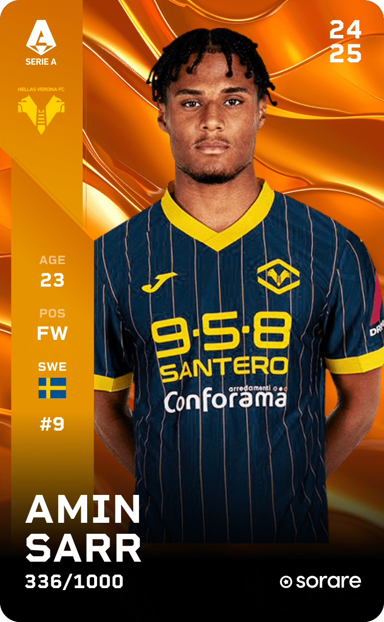 Amin Sarr 2024-25 • Limited 336/1000