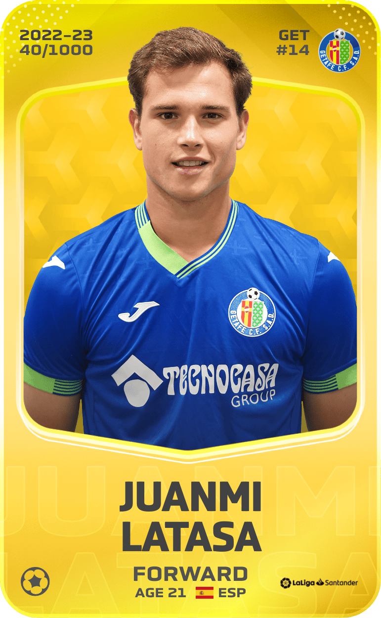 Juanmi Latasa 2022-23 • Limited 40/1000