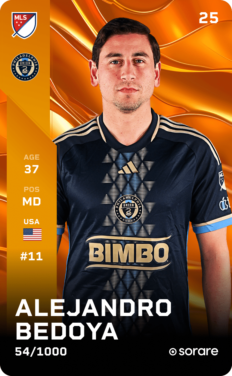 Alejandro Bedoya 2025-26 • Limited 54/1000