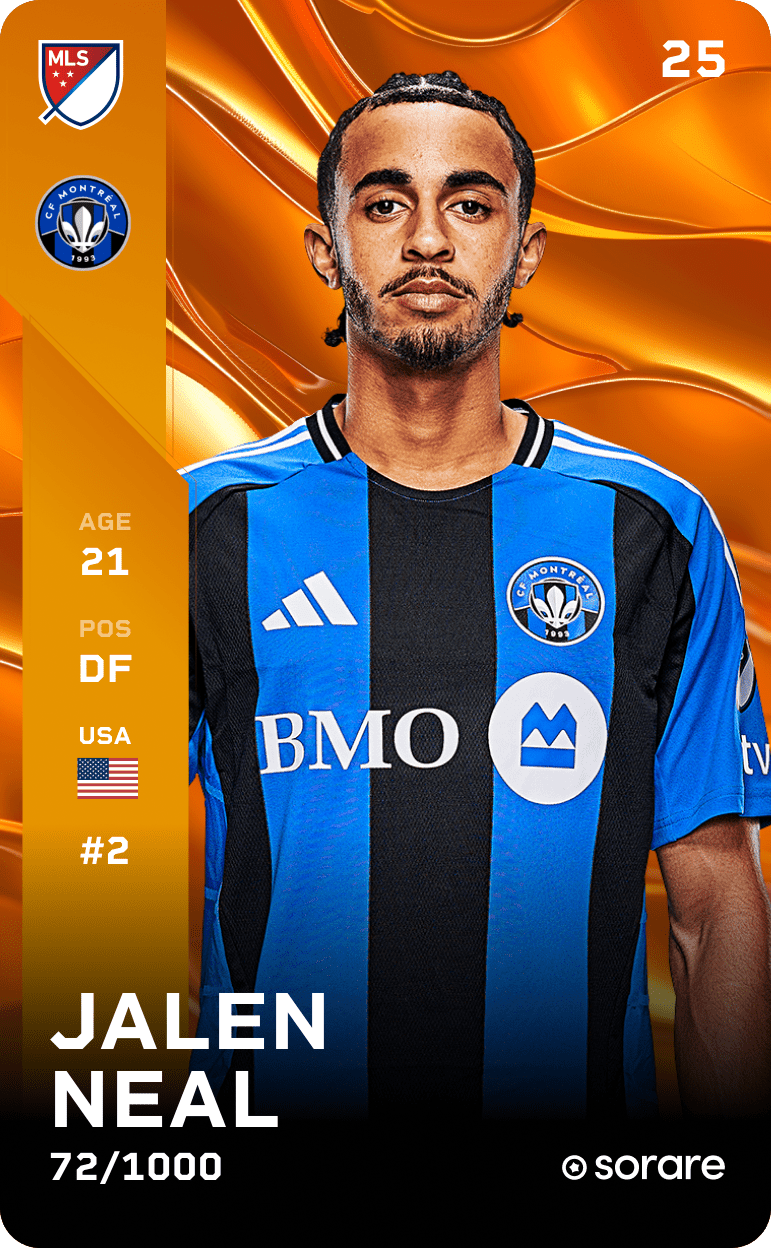Jalen Neal 2025-26 • Limited 72/1000