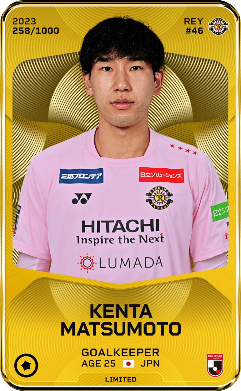Kenta Matsumoto 2023-24 • Limited 258/1000