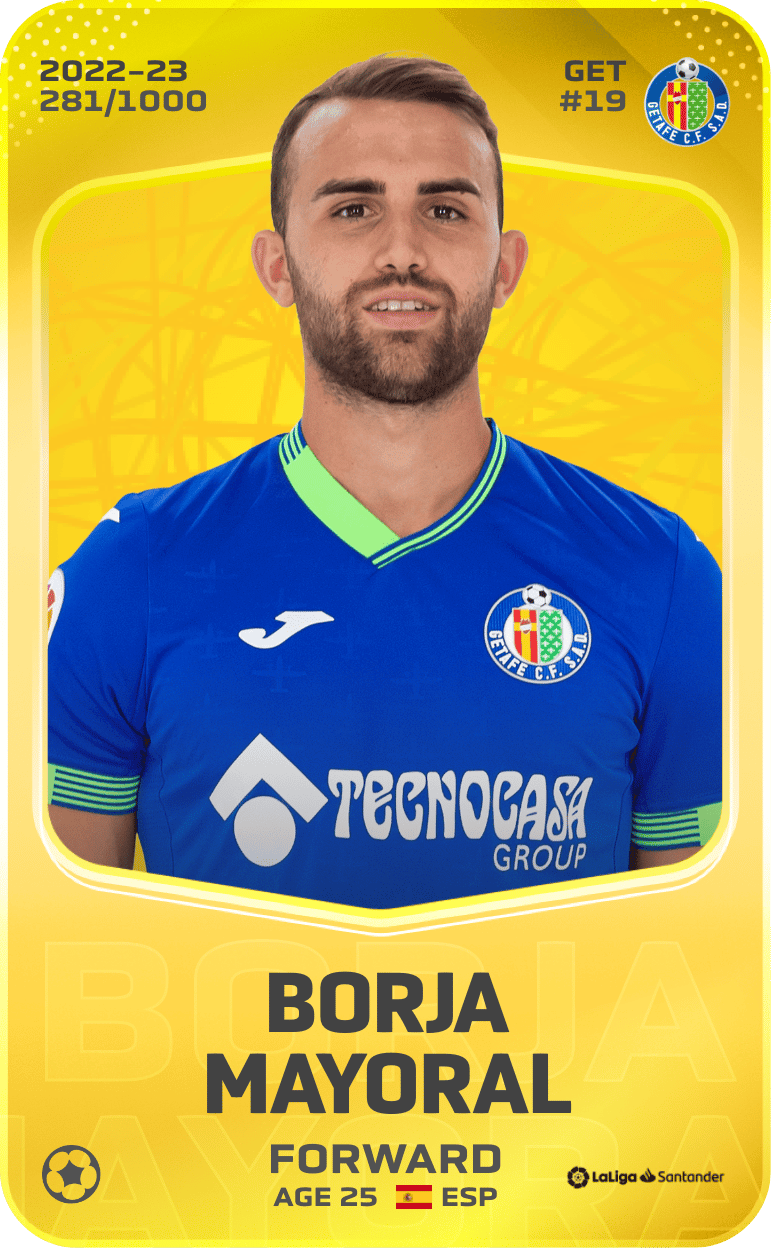 Borja Mayoral 2022-23 • Limited 281/1000