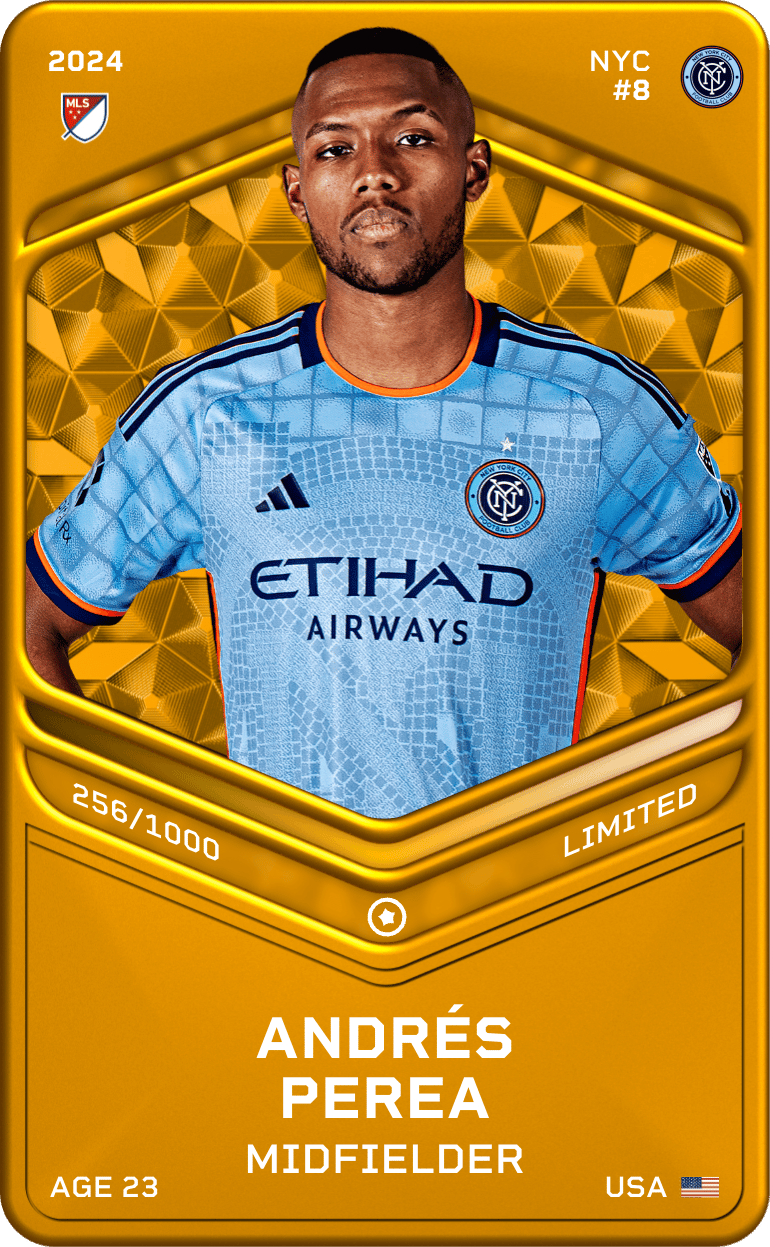 Andrés Perea 2024-25 • Limited 256/1000
