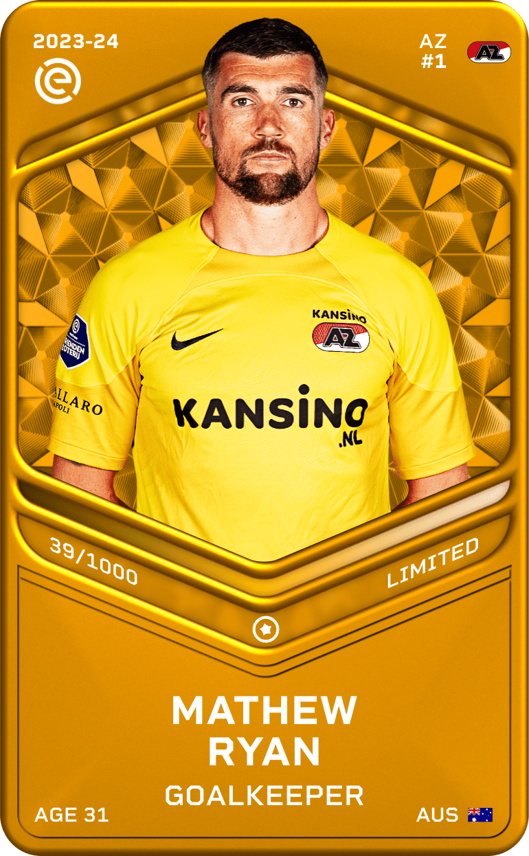 Mathew Ryan 2023-24 • Limited 39/1000