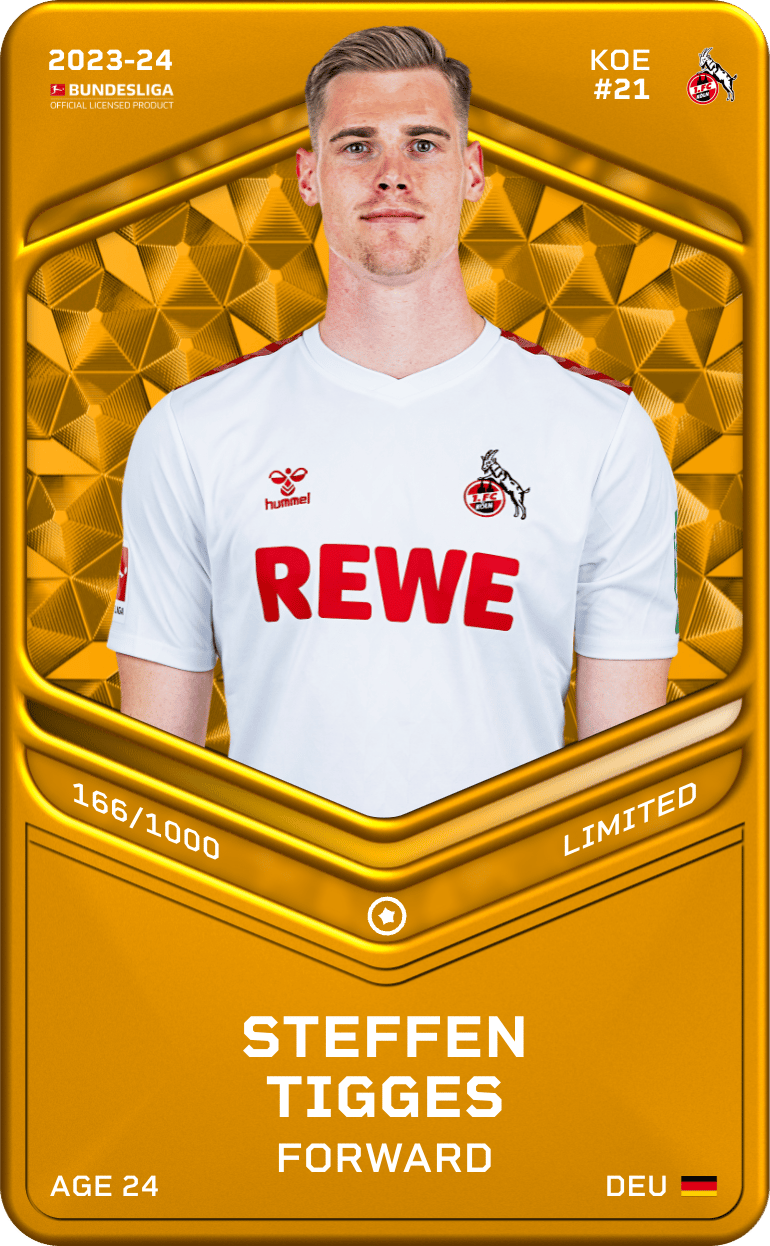 Steffen Tigges 2023-24 • Limited 166/1000