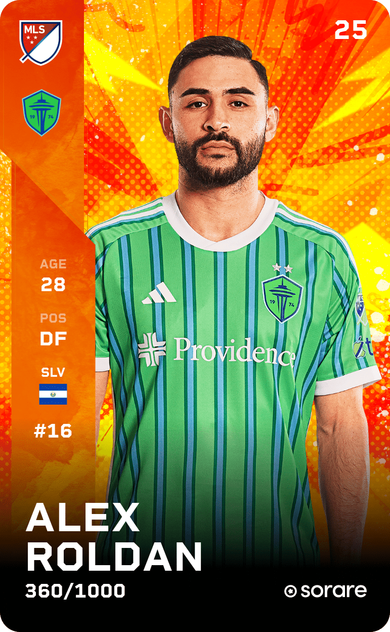 Alex Roldan 2025-26 • Limited 360/1000