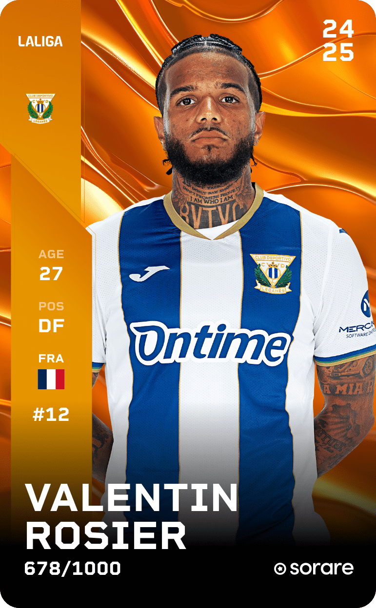 Valentin Rosier 2024-25 • Limited 678/1000