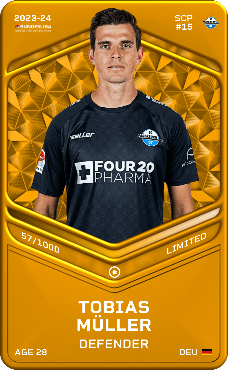 Tobias Müller 2023-24 • Limited 57/1000